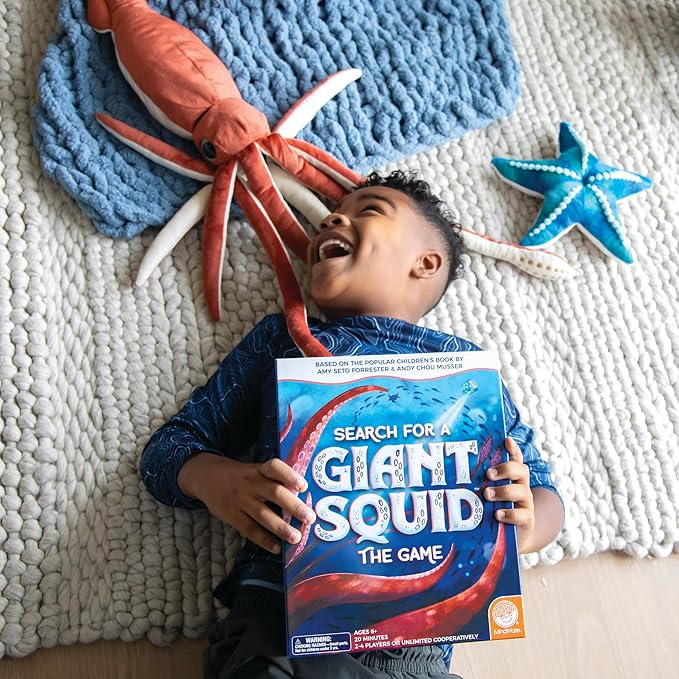 MindWare Search for a Giant Squid: The Game - Based On The Popular Book for 2 to 4 Players
