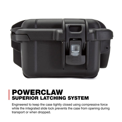 NANUK 905 Waterproof Hard Case with Padded Dividers - Black