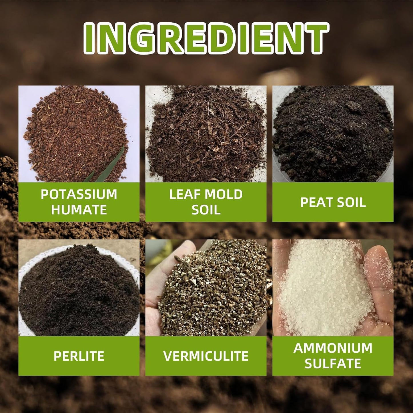 Organic Soil Activator by [Brand Name] - Water-Soluble Formula for Enhanced Root Growth & Nutrient Absorption | 120g (2PCS)