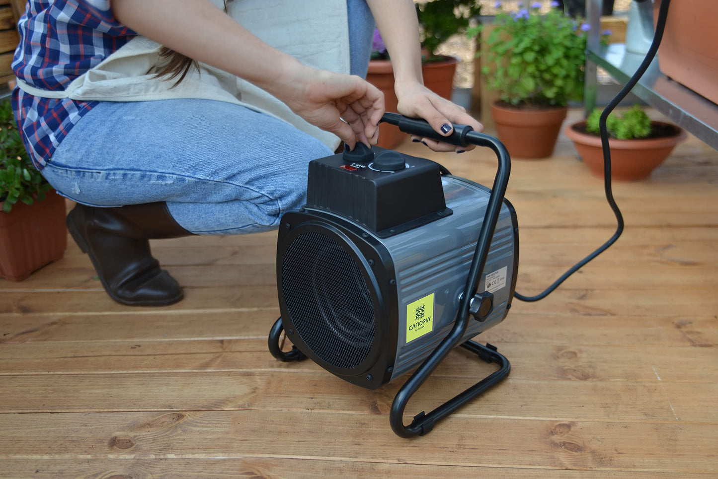Palram - Canopia Canopia 1500W Portable Fan Heater