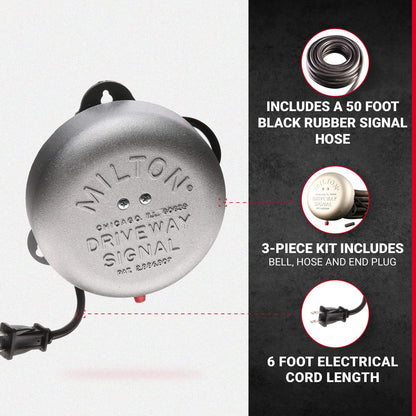 Milton 805 KIT Driveway Signal Bell Kit