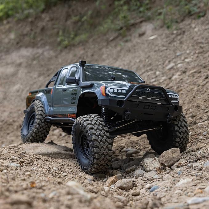 Axial RC Truck 1/10 SCX10 III Base Camp 4X4 Rock Crawler Brushed RTR (Battery and Charger Not Included) Gray AXI-1375T2