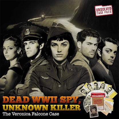 UNSOLVED CASE FILES | Falcone Veronica - Cold Case Murder Mystery Game | Can You Solve The Crime?