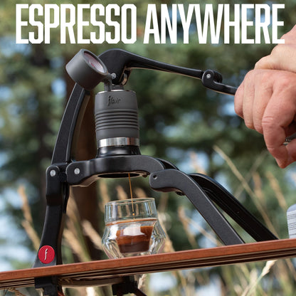 Flair 2GO: Portable, Collapsible Lever Espresso Machine for 9BAR Espresso Anywhere (Grounds Model)