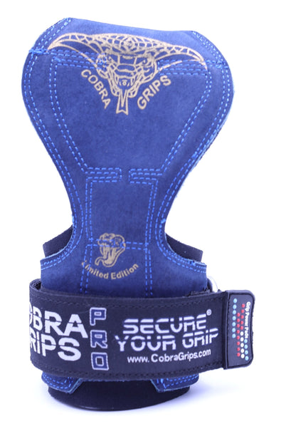 Cobra Grips PRO Weight Lifting Gloves Heavy Duty Straps Alternative Power Lifting Hooks for Deadlifts Adjustable Neoprene Padded Wrist Support Bodybuilding
