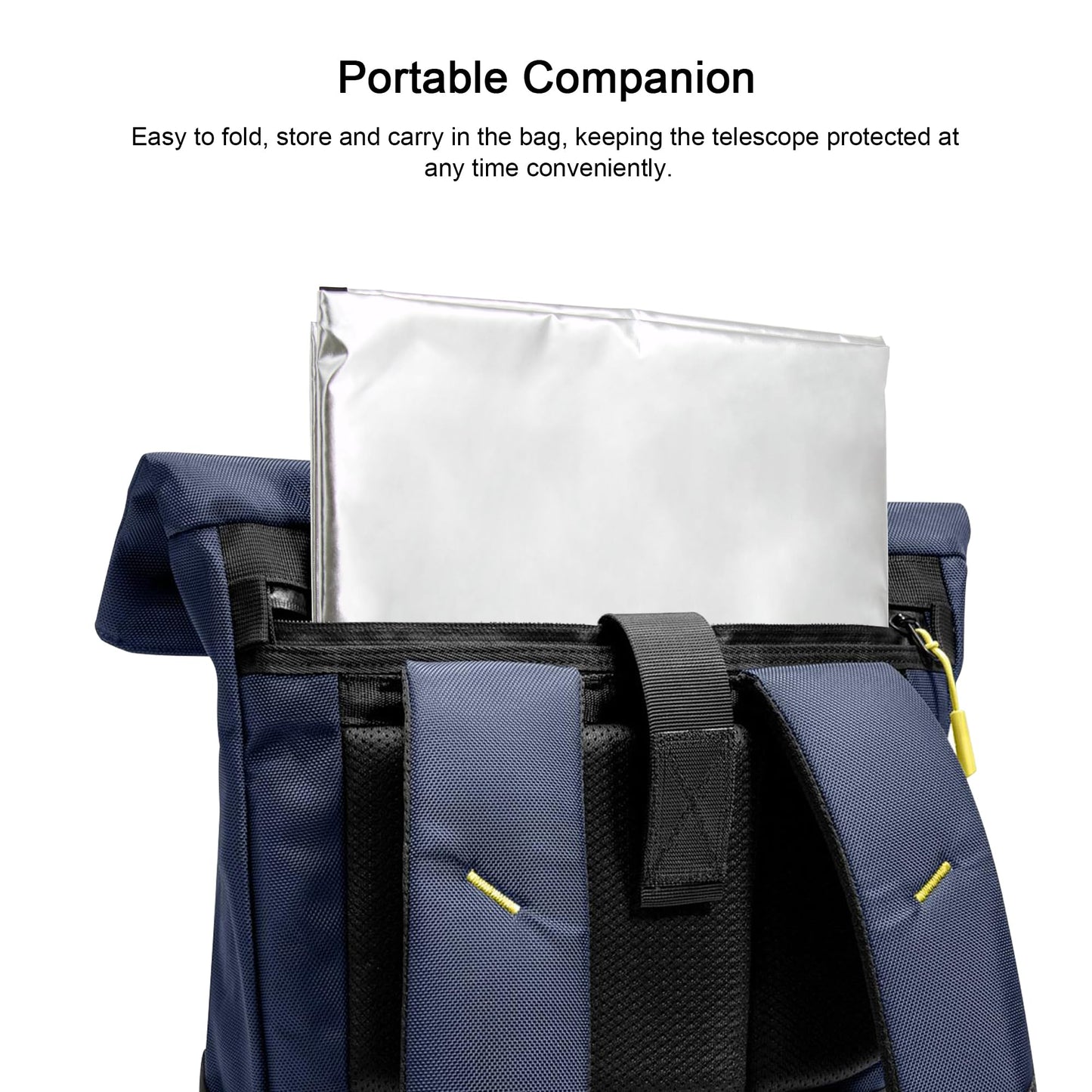 Astromania Protective Telescope Cover with Fixing Strap, Diameter 23.8" - Bundle with - Transport Bag