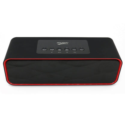 i-Tentek Portable Bluetooth Stereo Speaker, with 10W Acoustic Drivers,FM Radio & Handsfree Speakerphone, Slots for Micro SD Card & USB & AUX, for Smart Phone, MP3, iPad, Tablet & More