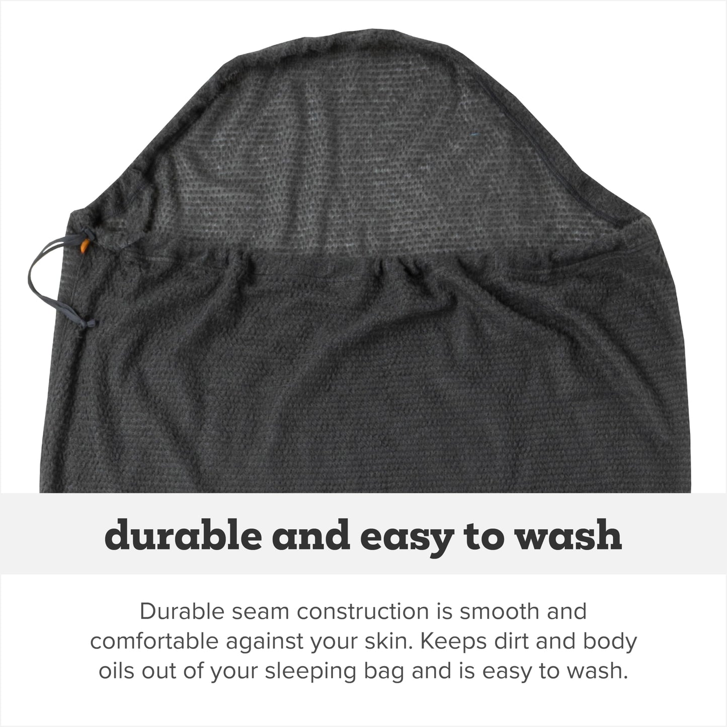 Big Agnes Alpha Direct Fleece Sleeping Bag Liner, Long
