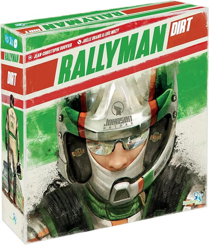 Synapses Games | Rallyman: DIRT | Strategy Board Game | Race Cars with Dice | 1 to 6 Players | 60 Minutes | Ages 10+