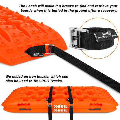 X-BULL New Recovery Traction Tracks with Kinetic Rope Recovery Kit