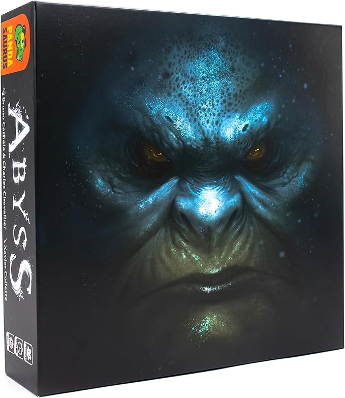 Abyss Board Game - Control Ocean Kingdoms in an Underwater Development Strategy Game Adventure Game for Kids &amp Adults Ages 14+ 2-4 Players 30-60 Minute Playtime Made by Pandasaurus Games