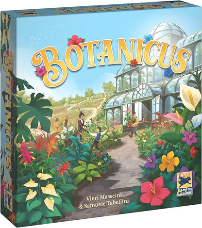 Botanicus Board Game - Create Your Botanical Masterpiece! Advanced Family Board Game for Kids &amp Adults Ages 10+ 2-4 Players 45-60 Minute Playtime Made by Hans Im Gluck