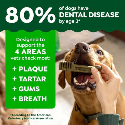 Greenies | Veterinarian-Recommended Natural Dental Dog Treats - Teenie Size, Original Flavor, 36 oz Pack