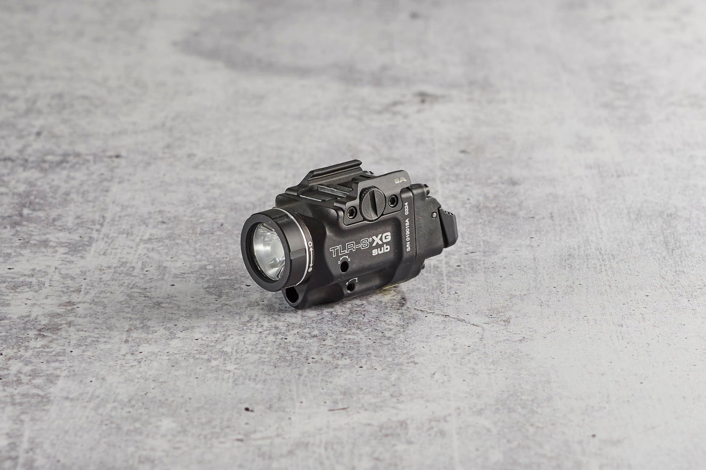 Streamlight 69419 TLR-8 X sub 500-Lumen Rail-Mounted Tactical Weapon Light with Integrated Red Aiming Laser Exclusively for Springfield Armory Hellcat Only, Black