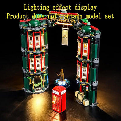 LED Light Kit Compatible with Lego The Ministry of Magic - Lighting Set for 76403 Building Model (Model Set Not Included)