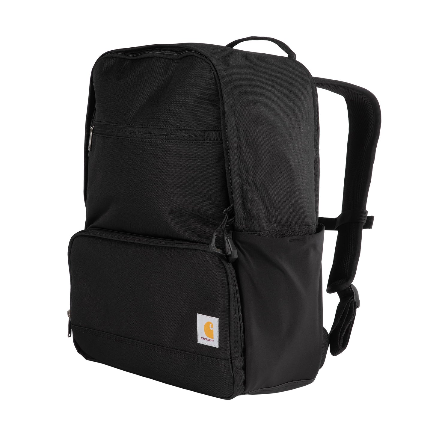 Carhartt Insulated Two Compartment Cooler, Durable Water Repellent Material W/Front Zippered Pocket for Camping, Beach & Travel, Cooler Backpack, Black