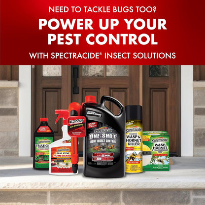 Spectracide Weed Killer Concentrate - 40 Ounces for Patios, Walkways & Driveways