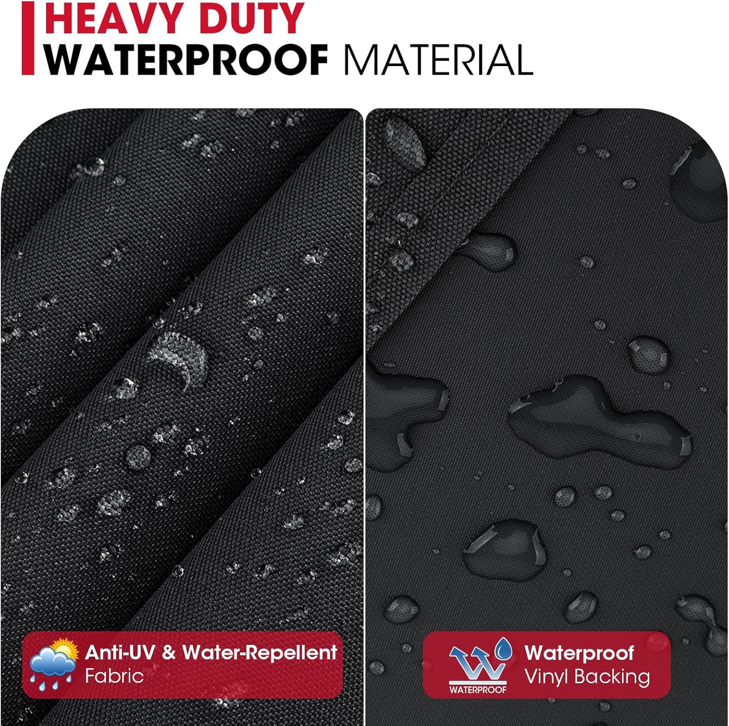 Unicook Grill Cover - Heavy Duty Waterproof BBQ Protector for Weber Summit 600 Series | Fade Resistant