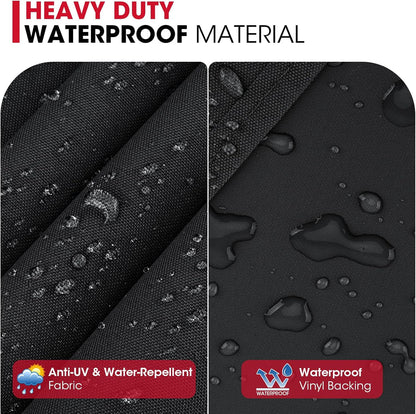 Unicook 53 Inch Grill Cover - Heavy Duty Waterproof BBQ Protector for Weber Spirit II 300 Series