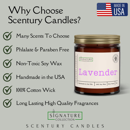 Autumn Glow Fall Scented Candle, Many Scents to Choose from, All Natural Non-Toxic Soy Wax, Handmade in The USA (Autumn Glow)