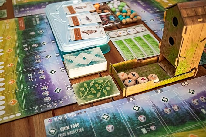 Stonemaier Games: Wingspan (Base Game) by Elizabeth Hargrave | A Relaxing Award-Winning Strategy Board Game About Collecting Birds for Adults and Family | 1-5 Players 70 Mins