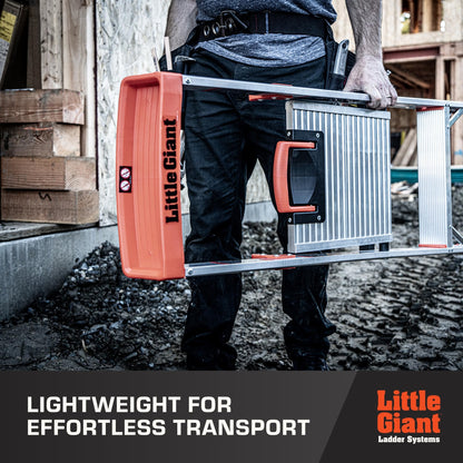 Little Giant Ladder Systems Flip-N-Lite, 5-Foot, Stepladder, Aluminum, Type 1A, 300 lbs Rated (15273-001)