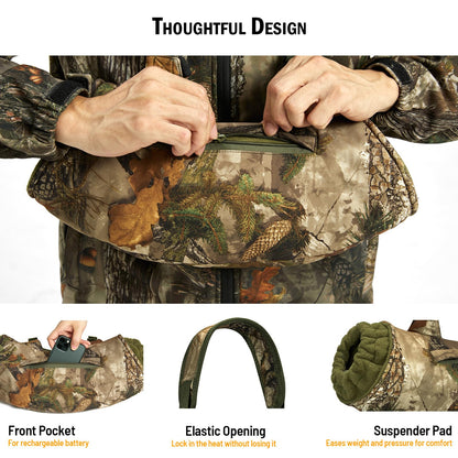 NEW VIEW 60L Hunting Backpacks & Hand Muff for Hunting