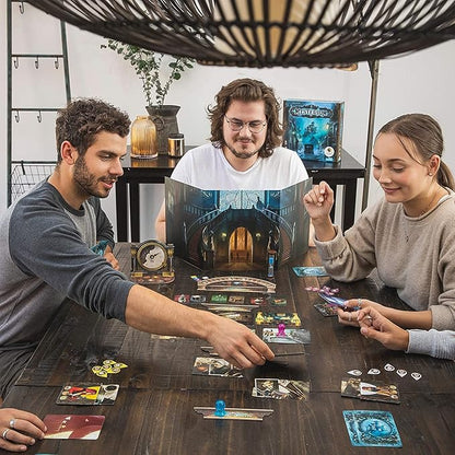 Asmodee Mysterium Secrets &amp Lies Board Game EXPANSION - Unravel New Mysteries Cooperative Family Fun for Kids &amp Adults Ages 10+ 2-7 Players 42 Minute Playtime