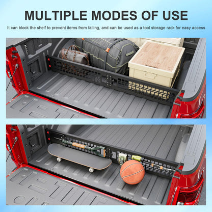 SZYANG Truck Bed Divider Compatible with 2015-2026 Ford F150 Cargo Manager Molle Panel Truck Bed Organizer Replacement for 2015-2026 Ford F-150 Accessories