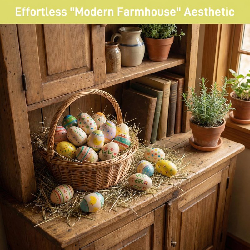 SallyFashion 15Pcs Wooden Easter Eggs, Fake Wood Eggs to Paint Brown Unfinished Craft for Dying Decorating Chicken Toys
