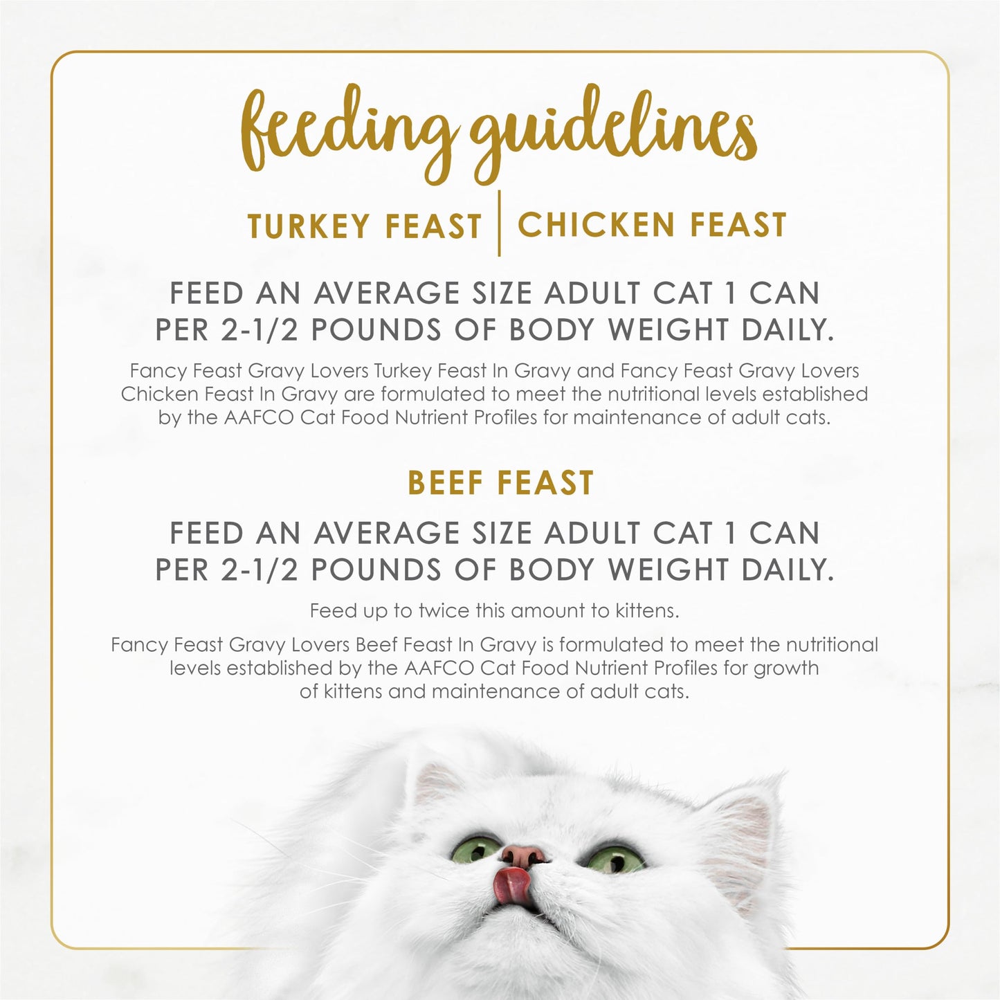 Purina Fancy Feast Gravy Lovers Poultry and Beef Grilled Gourmet Wet Cat Food Variety Pack - (Pack of 24) 3 oz. Cans