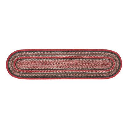 VHC Brands Farmhouse Christmas Decorations Forrester Indoor/Outdoor Oval Runner 12x36