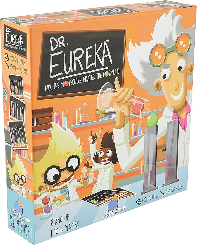 Blue Orange Dr. Eureka Speed Logic Puzzle Dexterity Game Games - 1-4 Players for Ages 8+