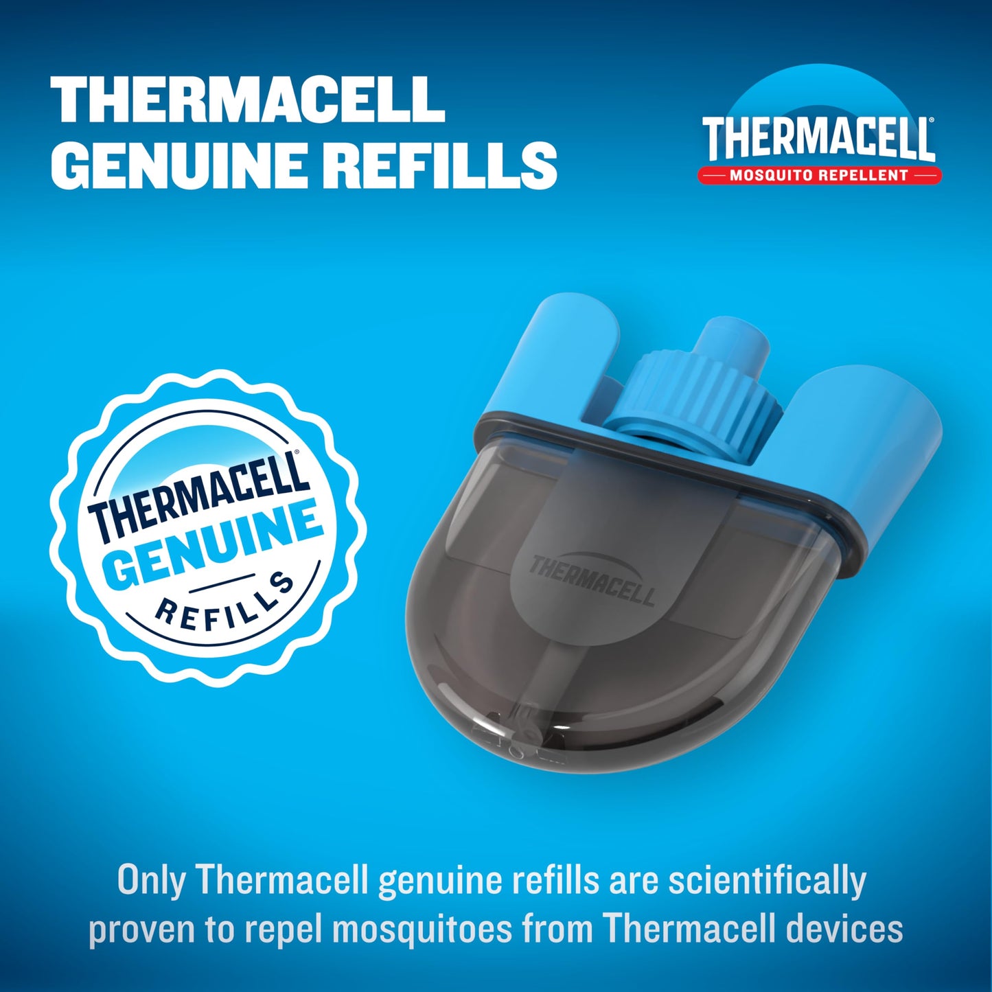Thermacell Patio Shield Mosquito Repellent E-Series Rechargeable Repeller Bundle; 20’ Mosquito Protection Zone; Includes 240-Hour Repellent Refill; No Spray, Flame or Scent; Bug Spray Alternative