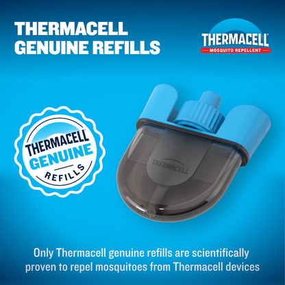Thermacell Patio Shield Mosquito Repellent E-Series Rechargeable Repeller Bundle; 20’ Mosquito Protection Zone; Includes 240-Hour Repellent Refill; No Spray, Flame or Scent; Bug Spray Alternative