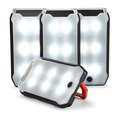 Coleman Rechargeable 800 Lumen Magnetic Light Panel Lantern and Folding Camping Chair with Built-in 4-Can Cooler