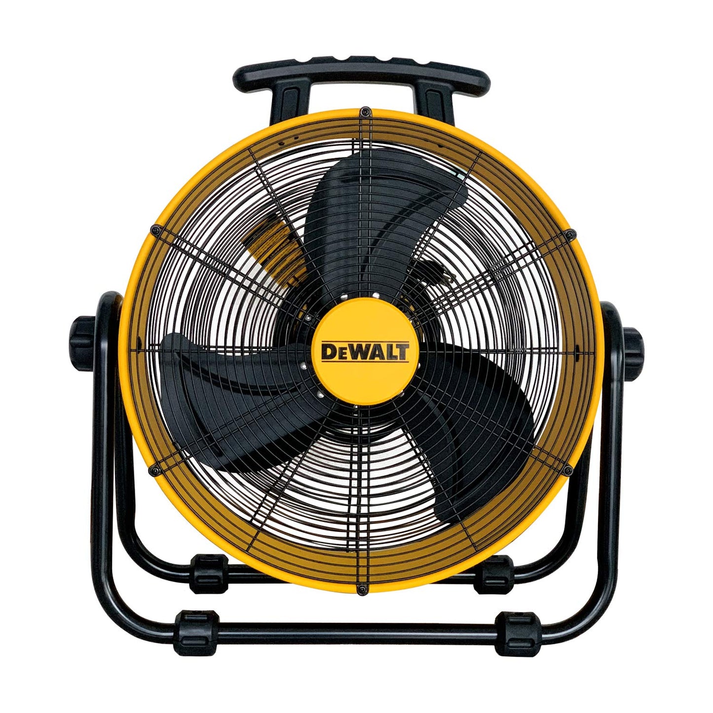 DEWALT DXAM-2260 Portable Air Mover/Floor Dryer, 600 Cfm & DEWALT DXF-2042 High-Velocity Industrial,Warehouse Fan Heavy Duty Mover Portable Air Circulator 3-Speed Adjustable Tilt, 20", Yellow