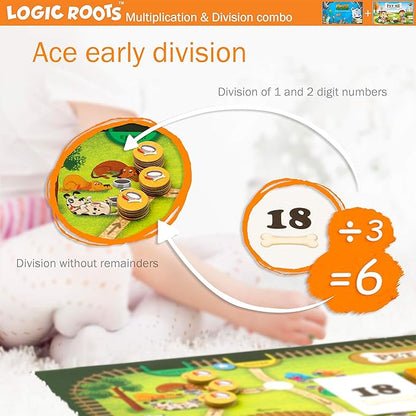 Two Math Games for Kids - Learn Addition Subtraction and Multiplication Table | Educational Games for Kids 5 and up for Kids (Pet Me + Monster Sock Factory)