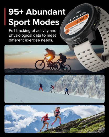 SUUNTO Vertical: Adventure GPS Watch, Large Screen, Offline Maps, Solar Charging