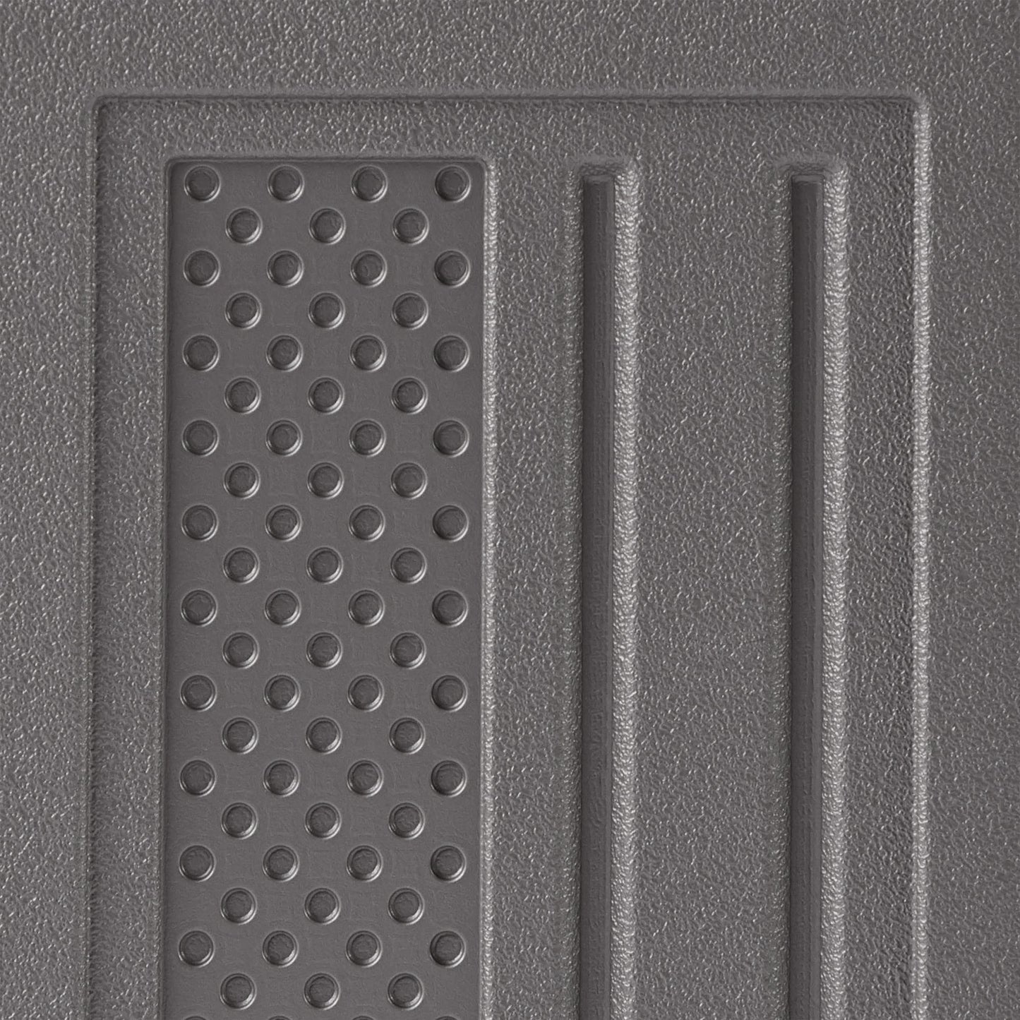Suncast Wall Storage Cabinet for Garage Organization - 4 Cu. Ft. Wall Mounted Garage Cabinet with Shelf for Garden Supplies, Paint Cans & Outdoor Tools, Multi-Wall Resin Construction, Platinum