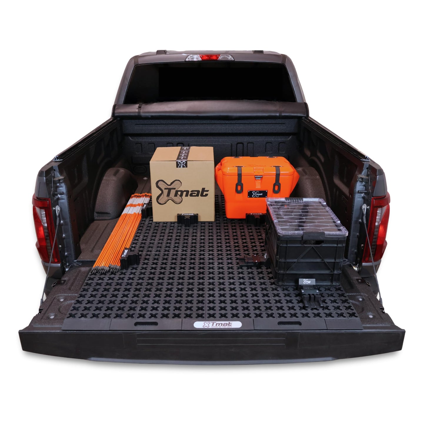 Tmat Truck Bed Organizer Storage System Slide Out Mat (Universal Fit for Standard Beds 6'6" to 6'9")