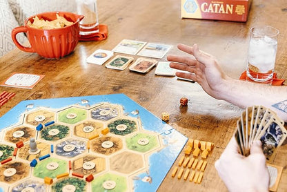 CATAN Cities &amp Knights Board Game Expansion - Enhance Your CATAN Experience with Intriguing New Challenges! Strategy Game for Family Ages 12+ 3-4 Players 90 Min Playtime Made by CATAN Studio