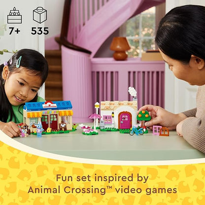 LEGO Animal Crossing Nook’s Cranny &amp Rosie's House Buildable Video Game Toy for Kids Includes 2 Animal Crossing Toy Figures Birthday Gift Idea for Girls and Boys Aged 7 and Up 77050