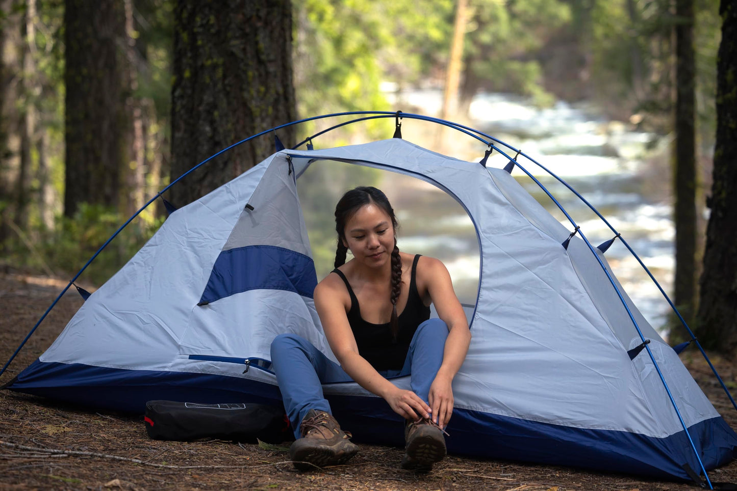 ALPS Mountaineering Lynx 1-Person Tent – Lightweight, Easy Setup, Waterproof, Freestanding Backpacking Tent with Durable Aluminum Poles and Ample Ventilation
