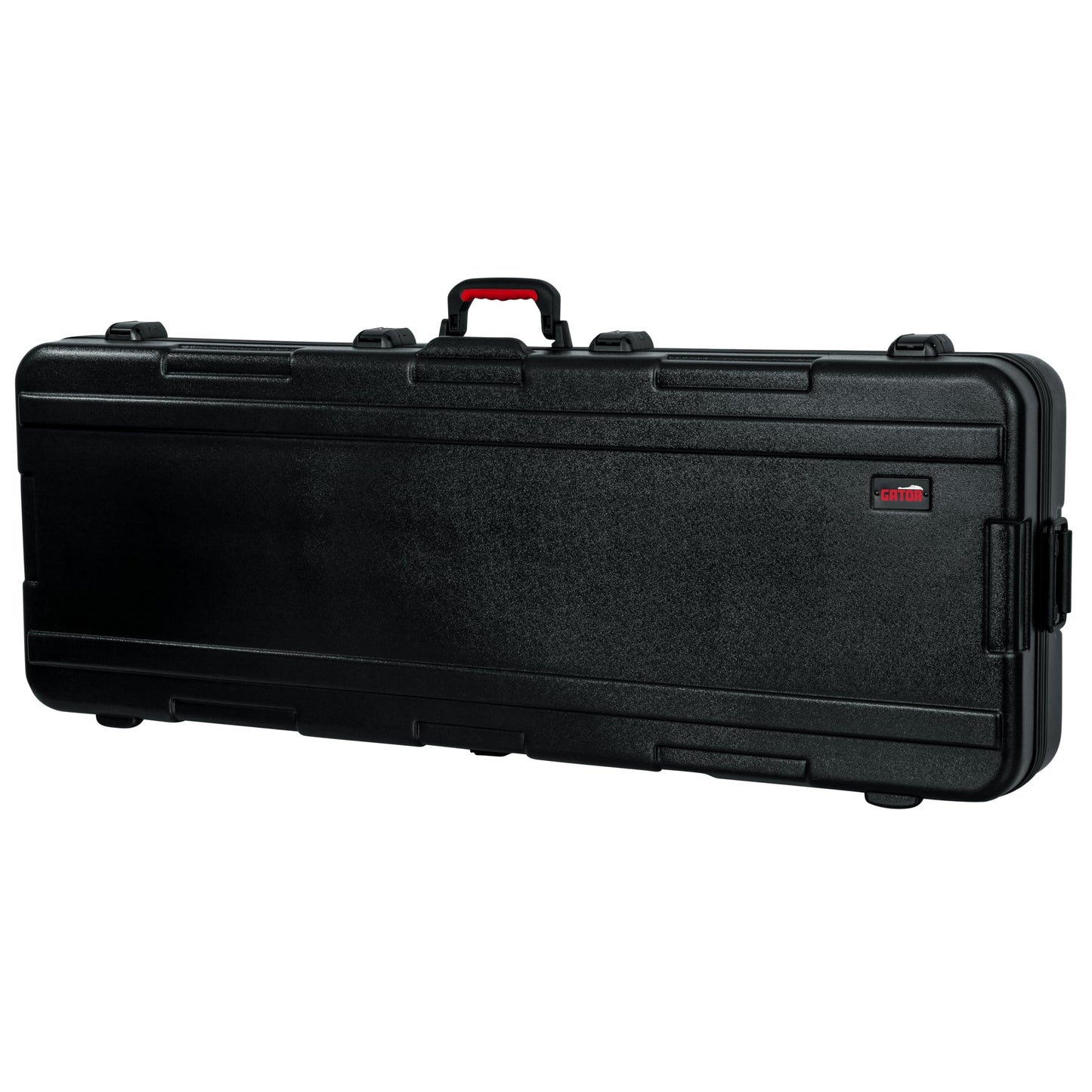 Gator Cases Frequent Flyer's Series Molded Flight Case for 76-Note Keyboards with TSA Approved Locking Latches and Recessed Wheels, (GTSA-KEY76)