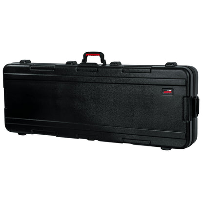 Gator Cases Frequent Flyer's Series Molded Flight Case for 76-Note Keyboards with TSA Approved Locking Latches and Recessed Wheels, (GTSA-KEY76)