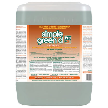 Simple Green d Pro 3 Plus Antibacterial Concentrate 5 Gallon