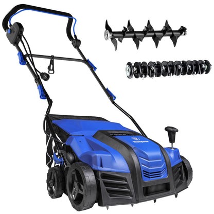 Westinghouse 16" 15-Amp 2-in-1 Electric Dethatcher and Scarifier with Collection Bag