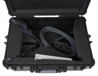 Case Club Case fits The Starlink Standard Actuated Dish Kit in a Hard-Shell, Protective, Pressure Equalizing, Lightweight, Waterproof, Airtight, & Heavy Duty Case