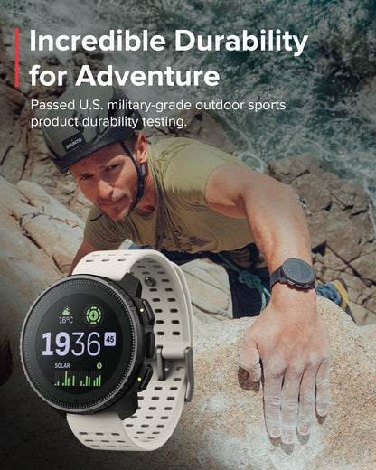 SUUNTO Vertical: Adventure GPS Watch, Large Screen, Offline Maps, Solar Charging